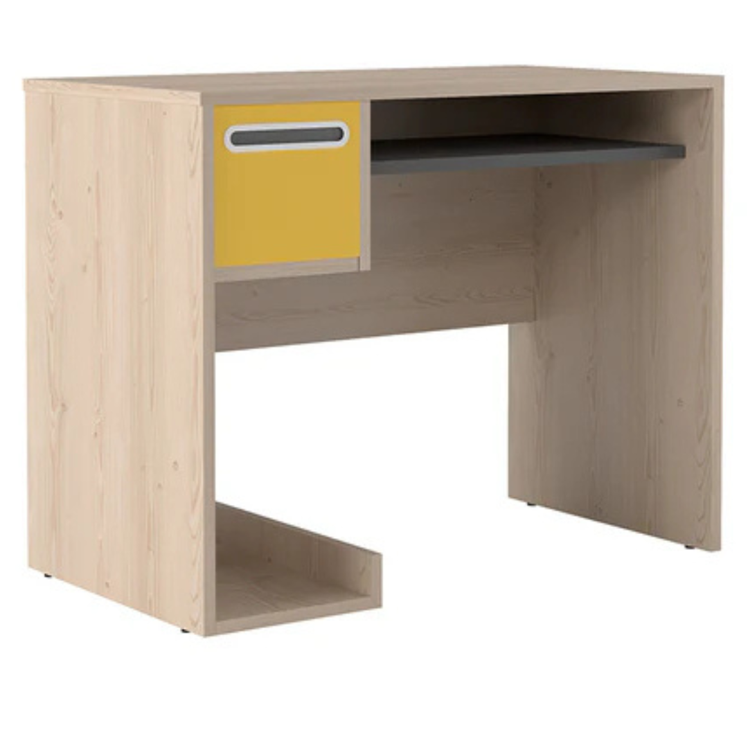 Wilson Study Desk (Yellow & Grey)